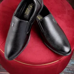 Action Men's Black Formal Loafers-image-76