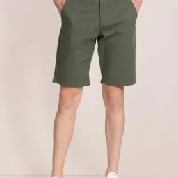 U.S. Polo Assn. Olive Slim Fit Shorts-picture-20