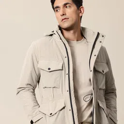 Mr Bowerbird Tailored Fit Hooded Padded Jacket-picture-19