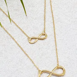 JOKER & WITCH Gold-Plated Boston Layered Necklace-23