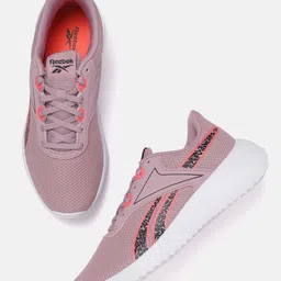 Reebok Women Mauve Woven Design Lite 3.0 Running Shoes-image-45