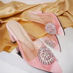 The White Pole Women's Pink Casual Sandals-image-52