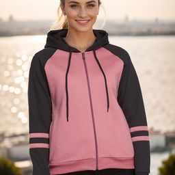 RARE Colourblocked Front-Open Sweatshirt-picture-20