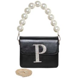 Esbeda Black Embellished Small Sling Handbag-picture-13