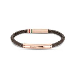 Ducati Corse Rose-Gold Tone Brown Casual Bracelet for Men-image-54