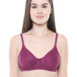 Bodycare Women Pack of 3 Purple Solid Everyday Bra 5554WI-24