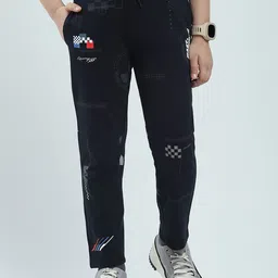 Monte Carlo Boys Printed Lower Track Pants-image-63