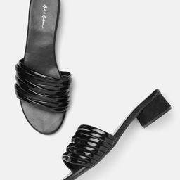 Mast & Harbour Strappy Block Heels-35