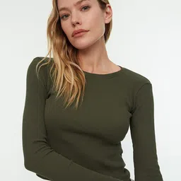Trendyol Women Pack Of 2 Ribbed Crop Top-image-73