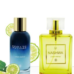 OLGA PERFUMES Set Of 2 Sovaze & Nashwa Long Lasting Perfume - 100 ml Each-image-35