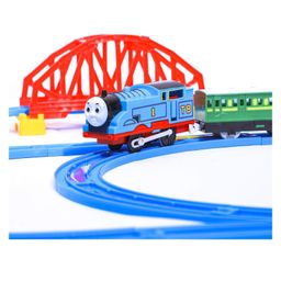 ADKD Musical Vintage Thomas Train World Toy Train Track Set (Color May Vary)-9