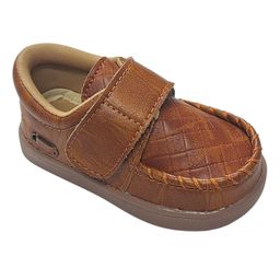yoyo Textured Velcro Closure Shoes - Tan-image-67
