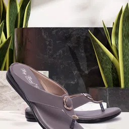 BIG BIRD FOOTWEAR Women Solid Casual T-Strap Flats-54