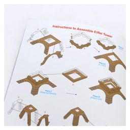 Mittimate Eiffel Tower Model Construction Book for Kids Age 8 to 12 Year Old I Make Your Own 3D Paper Model I Fun & DIY Book for Children image 2