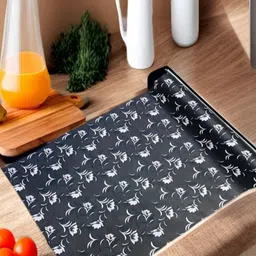 REVEXO Black & White Printed Water-Resistant Shelf Liner-image-88