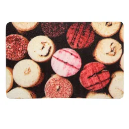 Cortina Multi Color Patterned Rectangular Anti-Skid Doormat image 3