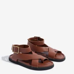 LUNA BLU by Westside Tan Toe-Ring Gladiator Sandals-picture-40