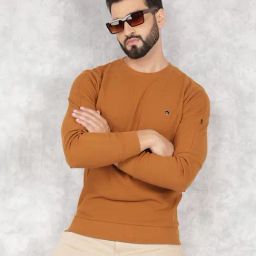 Crimsoune Club Khaki Blended Regular Fit-picture-16