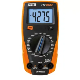 HT Digital Multimeter 200 Ω to 2000 KΩ Resistance Range, HT25N-47
