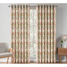 India Circus By Krshna Mehta Multi Polyester Printed Curtains-16