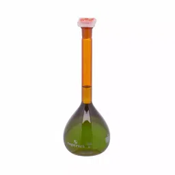 Supertek Class B Volumetric Flask Kit, Capacity 2000 ml, Amber Color, 71.418.2000IS-6