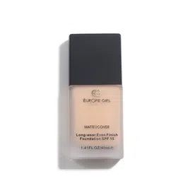 EUROPE GIRL Matte Cover Long Wear Even Finish Foundation SPF15 40ml - Shade 130-43