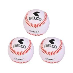 Belco White PU Competition Grade Baseball (Pack of 3)-image-42