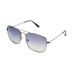 Roadies Blue Polarized Square Unisex Sunglasses-image-85