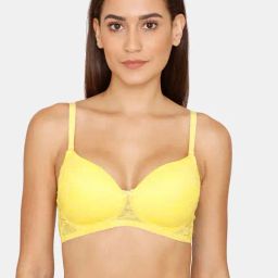 Rosaline by Zivame Yellow Non Wired Padded CW 23052-image-88