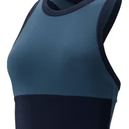 New Balance Blue Round Neck Sports Bra-image-26