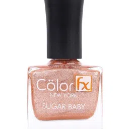 Color Fx Shimmery Matt, Nail Enamel, Brown  - 9 ml-12