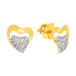Malabar Gold & Diamonds 22k Yellow Gold Stud Earrings for Women-image-81