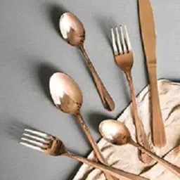 Shapes Gracia Titanium Coated Copper Cutlery Set of 24 Pcs. SC/GA/TNC/24BS/MT-image-9