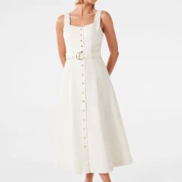 Forever New White Shirt Dress-image-57