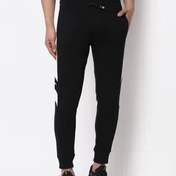 Red Tape Men Black Solid Joggers-image-73