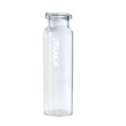 Borosil 20 ml Clear Glass Vial with 20 mm Crimp Neck Diameter, VO20F12000C000 (Pack of 100)-2