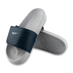 Red Tape Men's Navy Slides image 5
