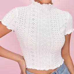 Stylecast X Slyck High Neck Fitted Top-image-9