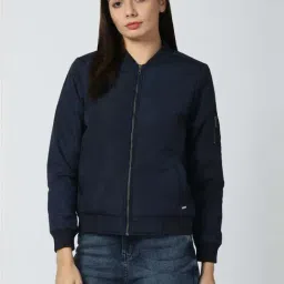 Van Heusen Navy Regular Fit Jacket-image-6