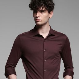 Jack & Jones Men Slim Fit Opaque Casual Shirt-image-53