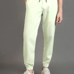 Bewakoof Light Green Regular Fit Jogger Pants-picture-24