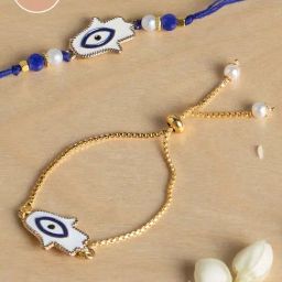 Pipa Bella Lapis Evil Eye Bhaiyya Bhabhi Rakhi Lumba - Set of 2-image-32