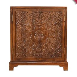 Artisan Furniture Tova Brown Wood Cabinet-image-85