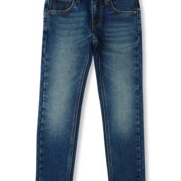 Pepe Denim Joggers Kids Blue Solid Denim Joggers-image-90