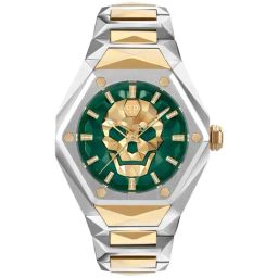 PHILIPP PLEIN PWPWA0724 Pwa-The Skull Spikes Analog Watch for Men-0