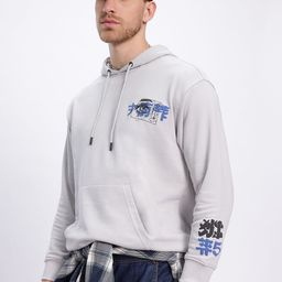 glitchez Placement Print Hooded Sweatshirt-picture-19