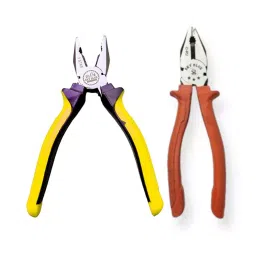 Sky Blue 203.2 mm (8 Inch) Multipurpose Combination Pliers Combo for Home & Professional (2 Pcs), SBE214-image-30