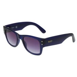 SCOTT Purple UV Protection Square Sunglasses for Men-image-77