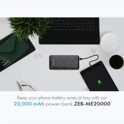 Zebronics Me20000 Power Bank, 20000 Mah, 12W, Dual Usb Output, Type C & Micro Usb Input-image-60