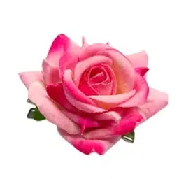 Kayanara Real Look Dual Shade Pink Rose Shape Alligator Hair Pin For Women-picture-11